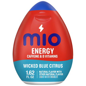 Mio Liquid Water Enhancer, Wicked Blue Citrus Flavor, 1.62 fl oz Bottle, Pack of 1