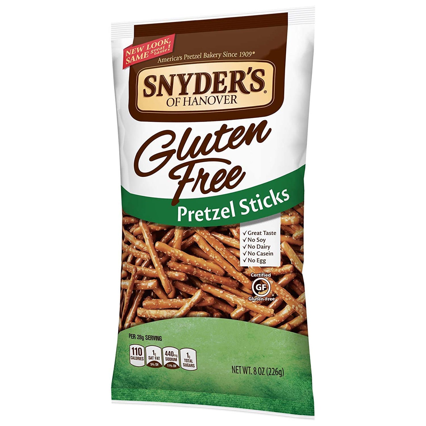 Snyders of Hanover All Natural Gluten-Free Pretzel Sticks (Pack of 2)