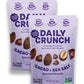Daily Crunch Sprouted Almonds, 5 Ounce Resealable Bags (Cacao And Sea Salt, 2 Pack) Packaging May Vary - Sprouted And Dehydrated