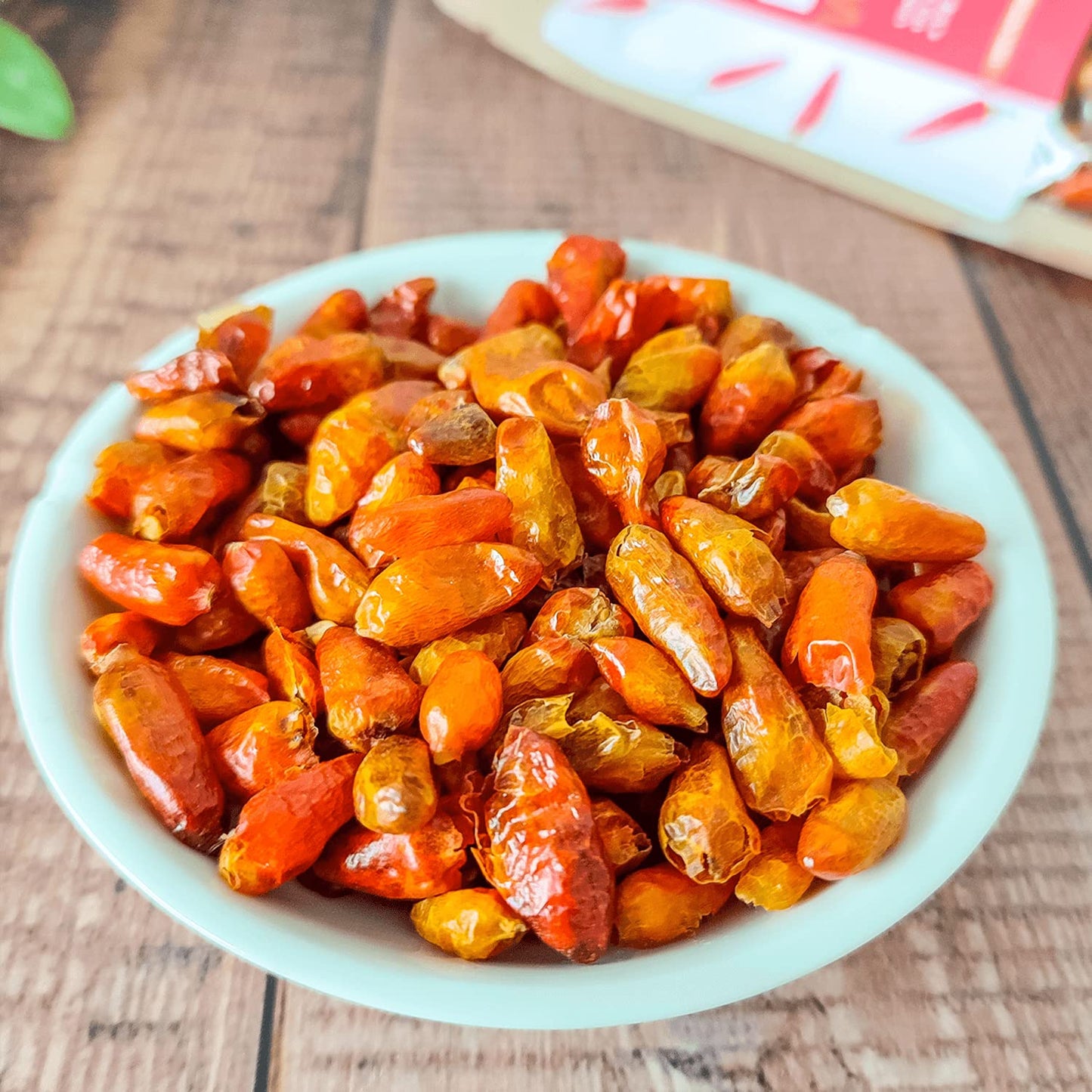 40G Organic Piri Piri Peri Peri Spice Hot Chilli Pepper Whole Pod From Portugal African Bird'S Eye