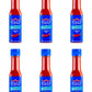 Mexico Lindo 7 Mares Hot Sauce | Perfect For Fish & Seafood | 10,800 Scoville Level | Spicy Flavor | 5 Fl Oz Bottles (Pack Of 6)