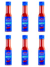 Mexico Lindo 7 Mares Hot Sauce | Perfect For Fish & Seafood | 10,800 Scoville Level | Spicy Flavor | 5 Fl Oz Bottles (Pack Of 6)