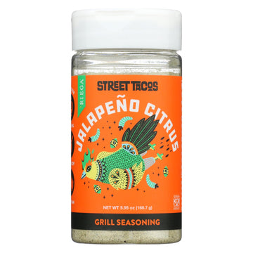 Riega Street Taco Grill Seasoning, Jalapeno Citrus Chicken, 5.95 Oz (Pack Of 1)