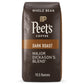 Peet'S Coffee, Dark Roast Whole Bean Coffee - Major Dickason'S Blend 10.5 Ounce Bag