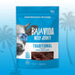 BAJA BEEF Traditional Beef Jerky - Sweet and Spicy Beef Jerky Snack Packs, Healthy Jerky, Gluten-Free, All-Natural Beef, No MSG,