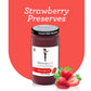 Skinnygirl Sugar Free Preserves, Strawberry Rose, 10 Ounce (Pack of 6), Red