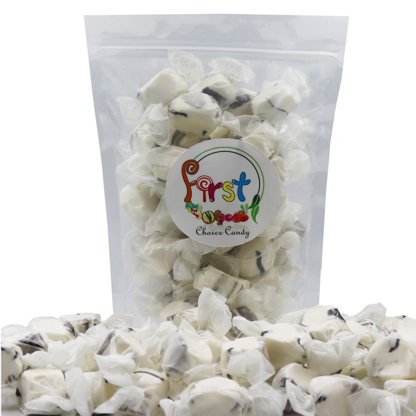 All Flavor Gourmet Salt Water Taffy (Black Licorice, 2 Lb)