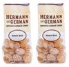 Hermann the German Hard Candy - Imported Honey Bees - 5.29 Ounce (Pack of 2) - Brown