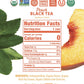 Nixie Sparkling Water, Peach Black Tea, Organic, Non-GMO, 12 fl oz cans, 24 pack, Lightly Caffeinated, 0 Calories, 0 Sugar