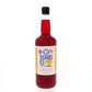 Hypothermias Shaved Ice Syrup Concentrate, Tangerine Flavor, 32 Fl Oz, Unsweetened, Makes 8 Gallons of Ready-to-Use Syrup