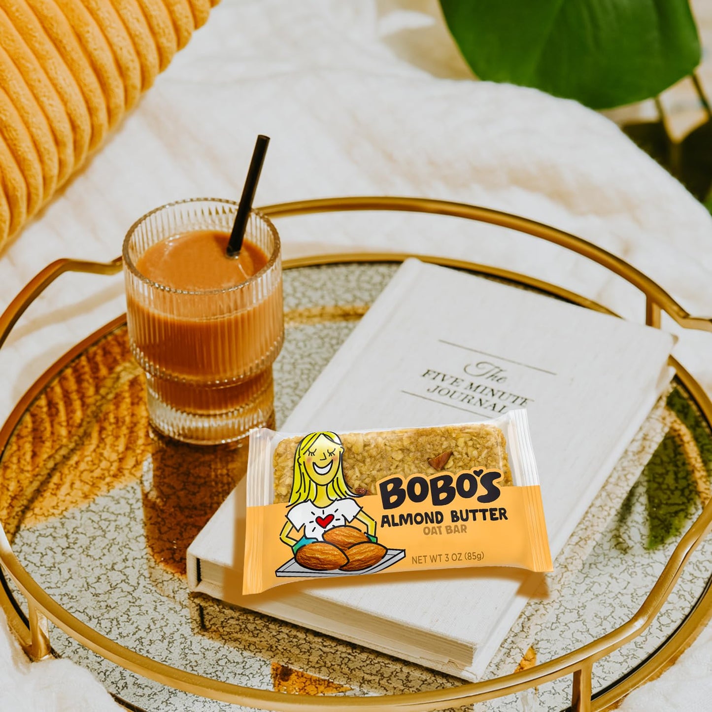 Bobo'S Oat Bars, Almond Butter, 3 Oz Bar (12 Pack), Gluten Free Whole Grain Snack And Breakfast Bar