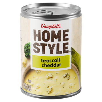 Campbells Homestyle Broccoli Cheddar Soup, 16.3 oz Can