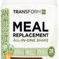 TransformHQ Meal Replacement Shake Powder, 20G Protein, Mint Chocolate Chip, 28 Servings, Model TFM-15109