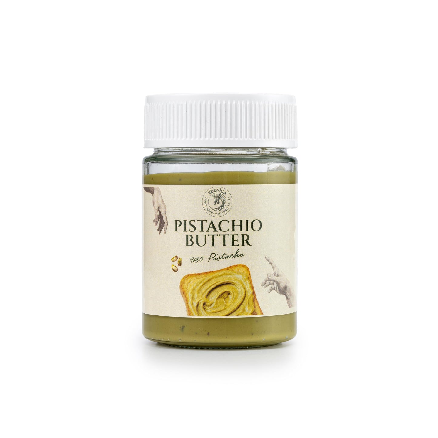 Edenica Pistachio Cream – Nut Butter Spread for Desserts – 320g (11.3oz)
