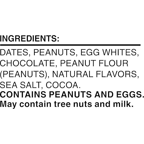 RXBAR Protein Bars, Protein Snack, Snack Bars, Peanut Butter Chocolate, 9.1oz Box (5 Bars)