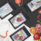 100 Pieces Smell Proof Mylar Bags, Holographic Packaging Bags, Resealable Odor Foil Pouch Zipper Bags With Clear Window For Food