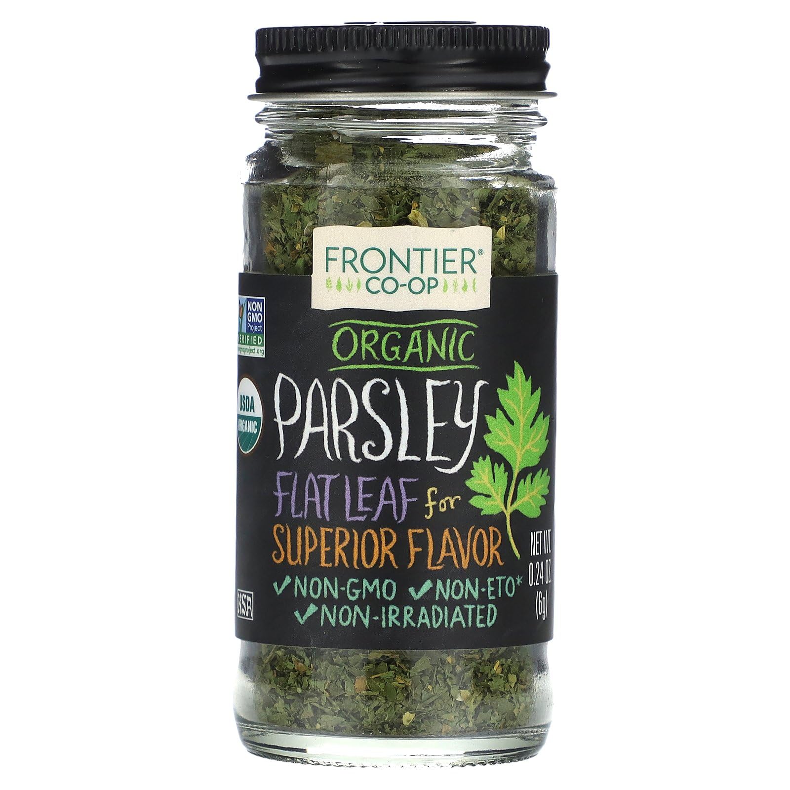 Frontier Herb Organic Parsley Flakes, 0.24 Oz