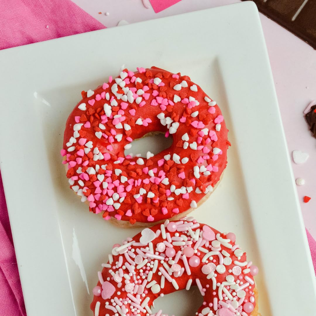 Sweets Indeed Sprinkles Bulk 10 Ounce Edible Sprinkle Mix Perfect For Cake Decorations Baking Ice Cream Cookies Cupcake Topper (
