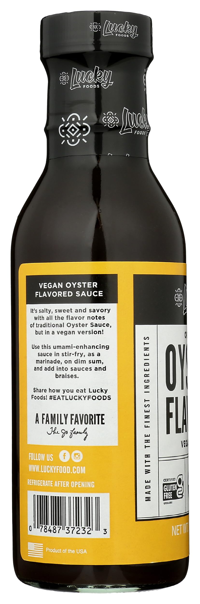 Lucky Foods Organic Oyster Flavored Sauce, 15.2 OZ