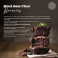Pride Of India- Black Bean Flour 1 Lbs (454 Gm) Rich Earthy Taste Freshly Milled In Small Batches | Ideal For Cakes Gravies Noodles Smoothies Custard | Vegan, Gluten-Free