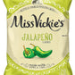 Kettle Cooked Potato Chips By Miss Vickie'S Value Pack Bundled By Superdeals | 1.375 Oz Bag | Jalapeno | Pack Of 12 With Mystery