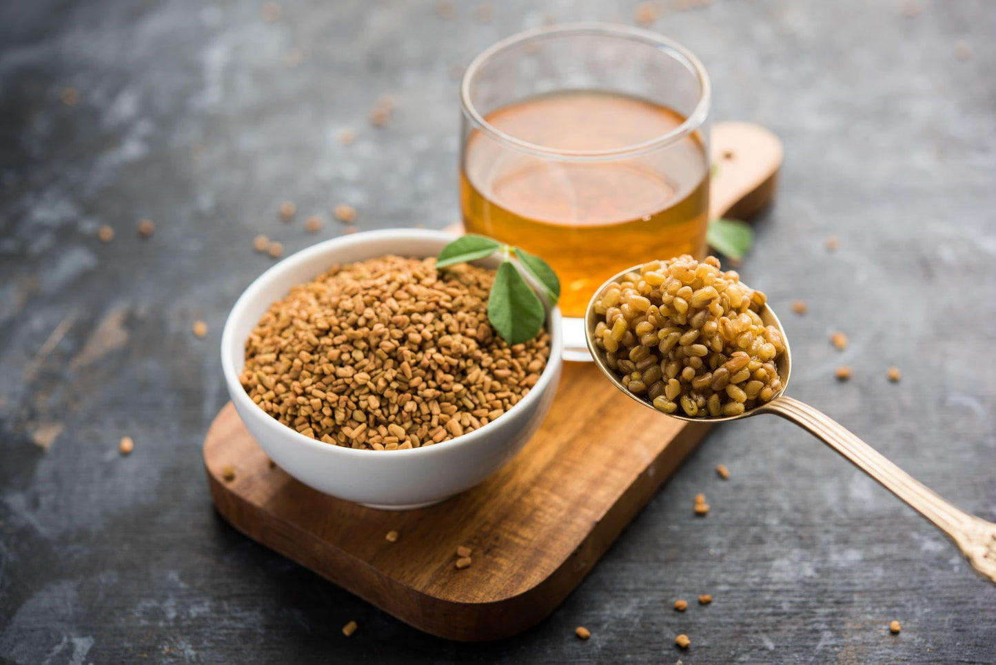 Organic Fenugreek Seeds, 5 Pounds - Non-GMO, Raw, Whole Methi, Kosher, Vegan, Bulk, Rich in Iron, Copper and Fiber