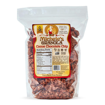 Michele's Granola Cocoa Chocolate Chip, Gluten-Free & Non-GMO, 2.25 Pound Bulk Bag