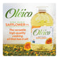 Oleico - High Oleic, Non GMO Certified, Kosher Verified, Expeller Pressed, High Heat Stable Safflower Oil, Bottle of 1 Gallon (1