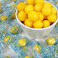 The Hampton Popcorn Company Lemonheads Candy, Sour Hard Candies, 1lb Bulk Bag, Individually Wrapped, Yellow Candy