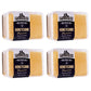 Palermo Gourmet Raw Honeycomb, 100% Edible, All-Natural, 4-Pack, 7 oz Each, No Additives, No Preservatives