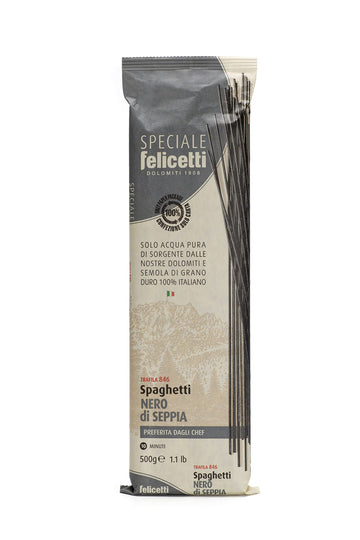 Felicetti Black Squid Ink Spaghetti 17.6Oz (500G)