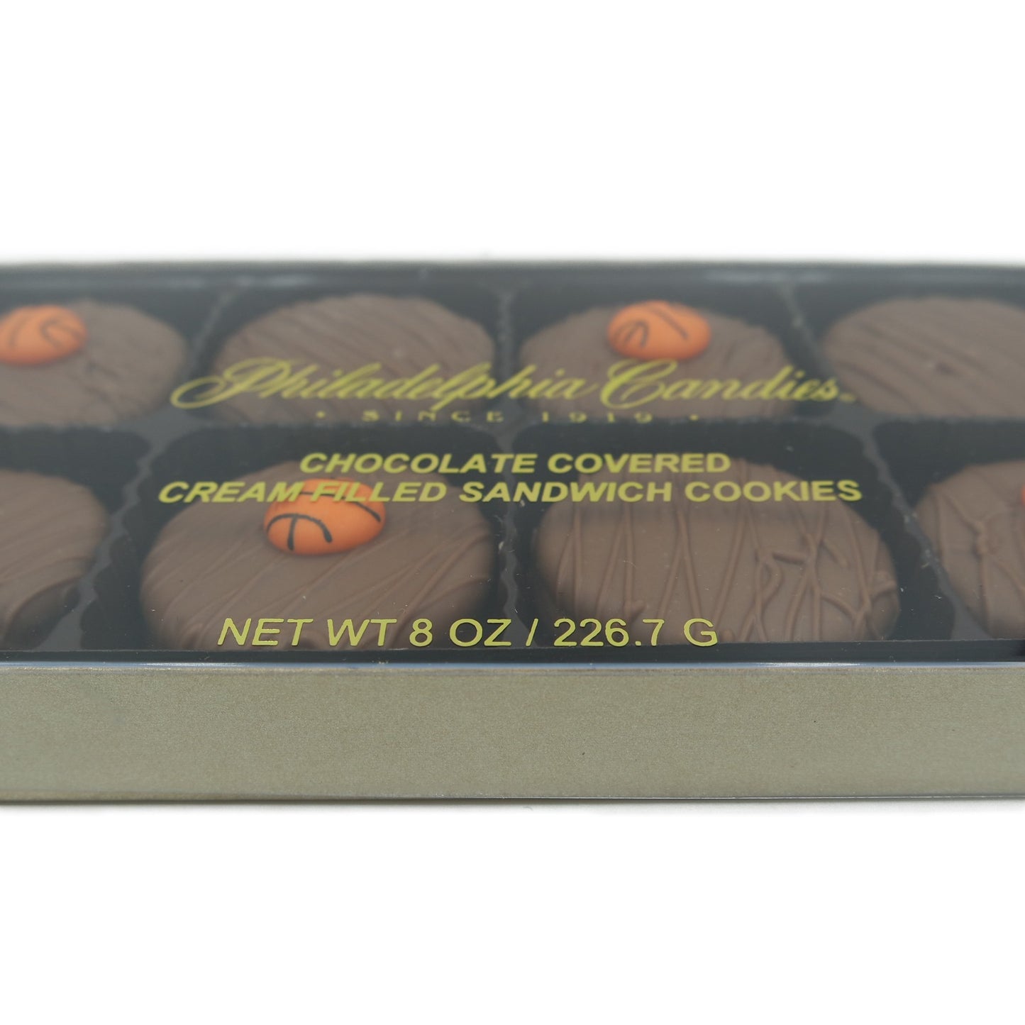 Philadelphia Candies Milk Chocolate Covered OREO Cookies, 8 oz Basketball Gift