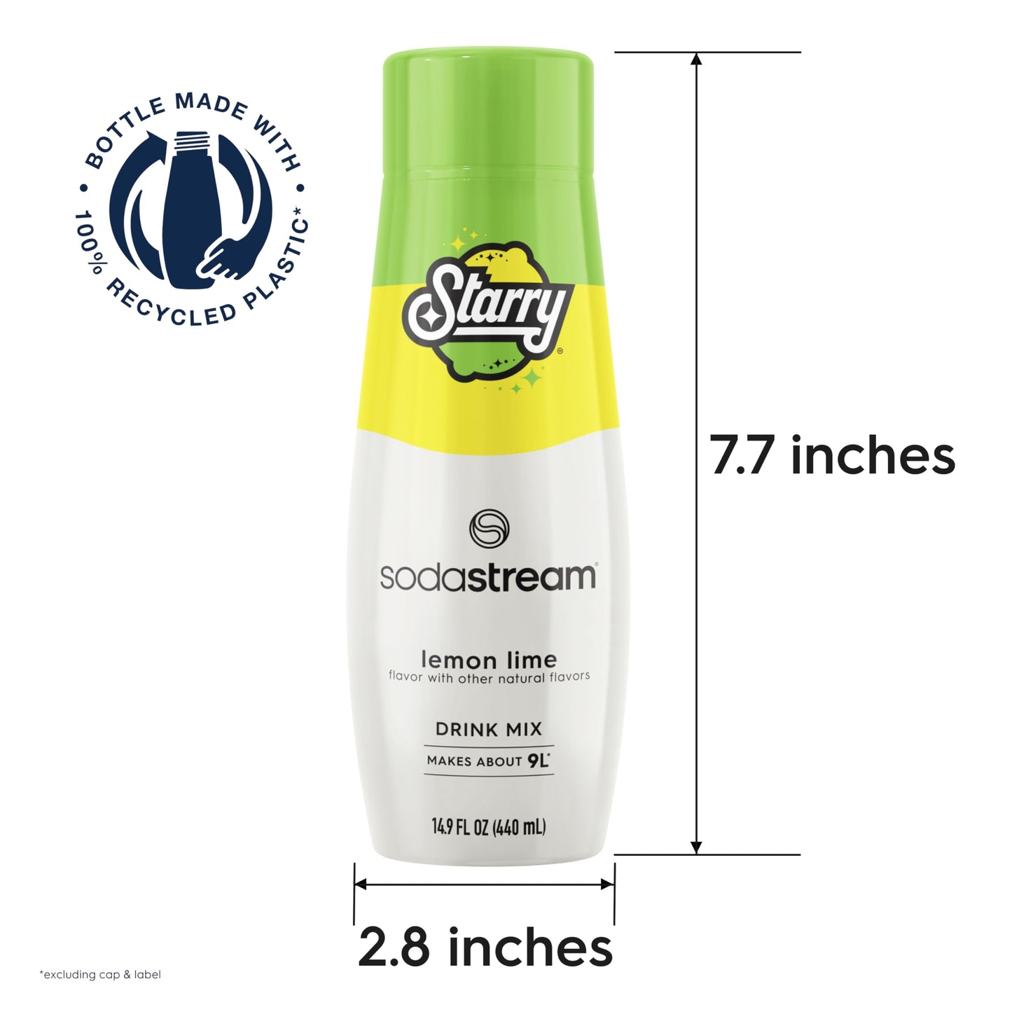 SodaStream Pepsi Starry Beverage Mix Variety Pack (440ml, Pack of 4)