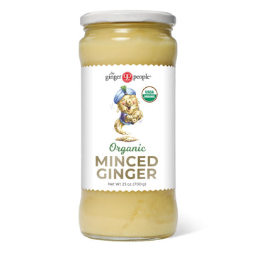 The Ginger People Organic Minced Ginger, No Artificial Ingredients, 25 oz (Pack of 6)