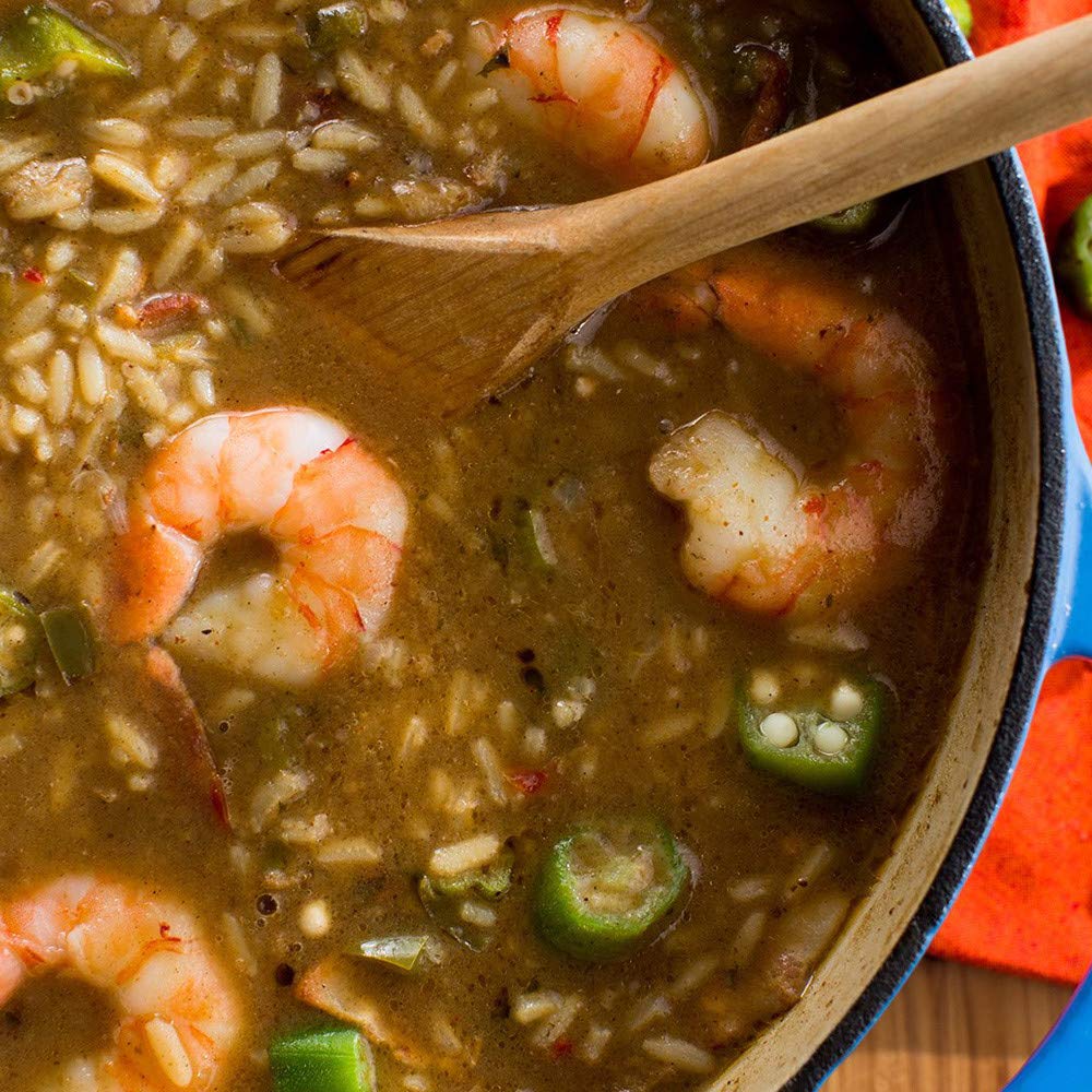 Zatarain's Gumbo Mix, 7 oz (Pack of 12) - Authentic Flavor, Perfect for Quick Meals