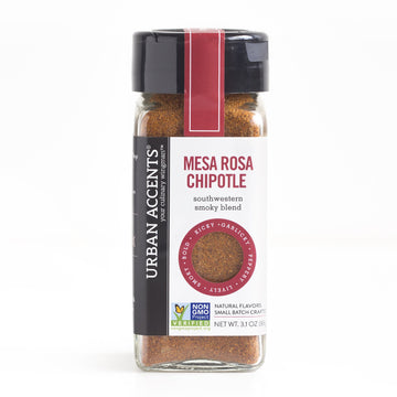 Mesa Rosa Chipotle Seasoning – Gluten Free Gourmet Grilling Spices - Urban Accents, 3.1-Ounce Bottle