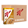 Kelloggs Special K Breakfast Cereal, Fiber Cereal, Family Breakfast, Family Size, Vanilla and Almond, 17oz Box (1 Box)