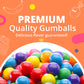 Gumballs For Gumball Machine Refills - Assorted Fruit Flavored Gum Balls - 0.5'' Mini Bubble Gum - Bulk Gum Pack 1.7 Lb - Chewin
