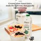 Elmhurst 1925 Unsweetened Coconut & Cashew Milk - 32 Ounce (Pack of 6) Dairy-Free  Gluten-Free  Vegan  Shelf Stable Milk Made w/ Coconut Cream & Cashews for Healthier  Simpler Plant-Based Alternatives