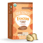 Four Sigmatic Focus Coffee Pods Compatible with Nespresso Original | Organic Medium Roast Espresso with Added Focus | Mushroom Coffee Enhanced with Lions Mane | Medium Roast 10ct