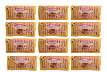 Lady Fingers for Tiramisu, 12 Pack, 200g (7 OZ) Each, Shelf Stable Bulk Savoiardi Case, Ladyfingers Cookies for Tiramisu, Ideal 