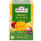 Ahmad Tea Green Tea, Mango & Lychee Teabags, 20 Ct (Pack Of 6) - Caffeinated & Sugar-Free