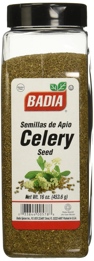 Badia Celery Seed Whole, 16 Oz