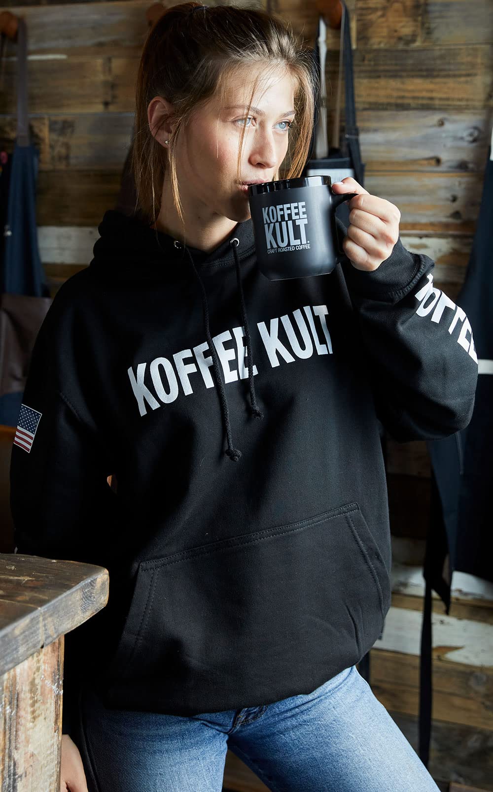 Koffee Kult Dark Roast Ground Coffee - Gourmet 100% Arabica - 32oz