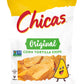 Chicas Corn Tortilla Chips - Vegan, Gluten Free, 8 oz (Pack of 4) - Perfect for Dips, Salsa, Nachos & More