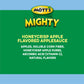 Mott'S Mighty Honeycrisp Apple Applesauce, 3.2 Oz Clear Pouches, 48 Count (4 Packs Of 12), No Sugar Added, Good Source Of Fiber,