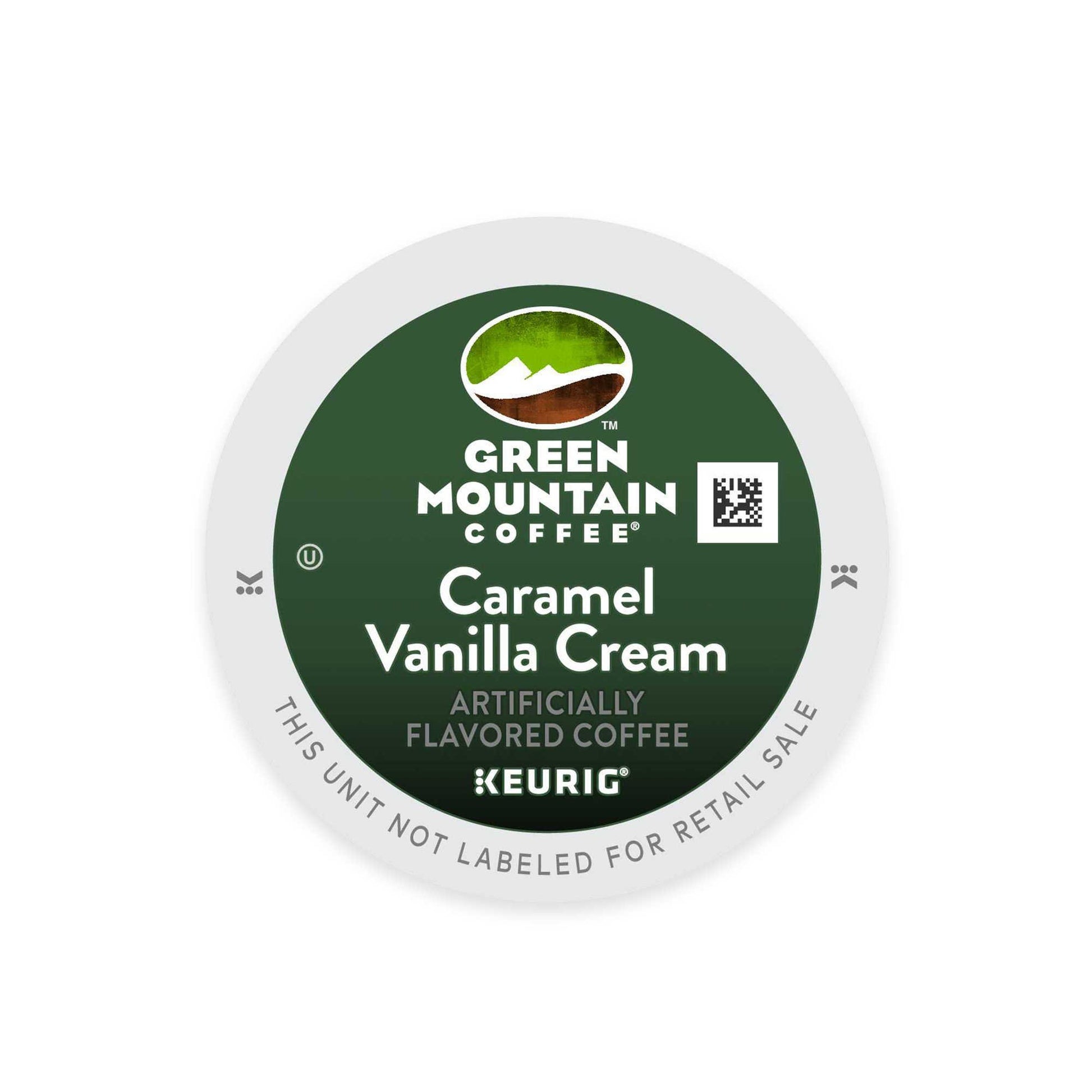 Green Mountain Coffee K-Cup Portion Pack, Caramel Vanilla Cream, 48 Count