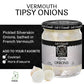 Sable & Rosenfeld Gourmet Pickled Silverskin Onions, 10.9 oz (Pack of 2), Kosher, Gluten-Free, Ideal for Cocktails