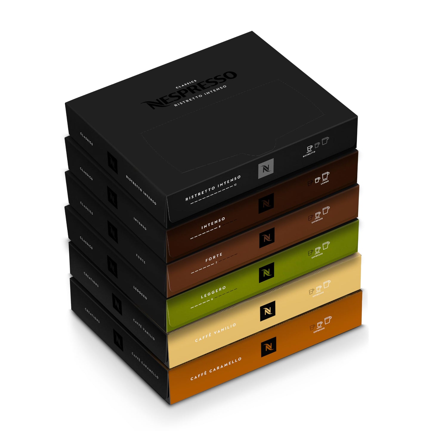 Nespresso Professional Coffee Units  Favorites Assortment Coffee Bundle  300-Count Units