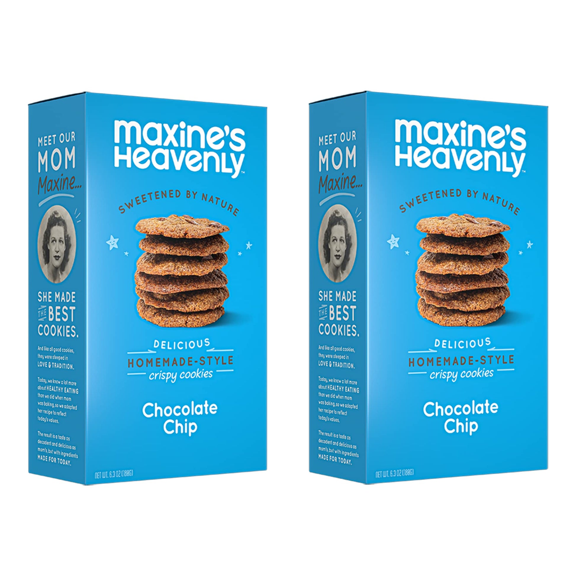 Maxine'S Heavenly Crispy Chocolate Chip Cookies | Low Carb, Low Sugar, Vegan Snacks, Plant Based Snack, Kosher, Gluten Free Snac